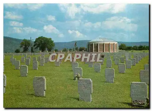 Moderne Karte Deutscher Sodatenfriedhof Niederbronn/Frankreich