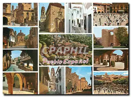 Cartes postales moderne Barcelona Pueblo Espa�ol No.8