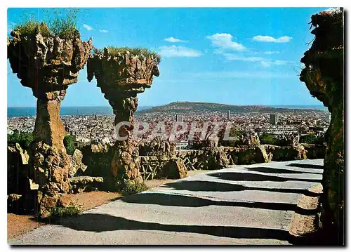 Cartes postales moderne Barcelona Vista parcial desde Parque Guell