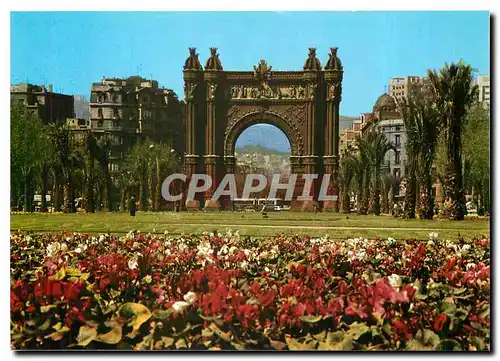 Cartes postales moderne Barcelona Arco de Triunfo