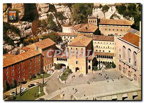 Moderne Karte Montserrat Plazas del Santuario