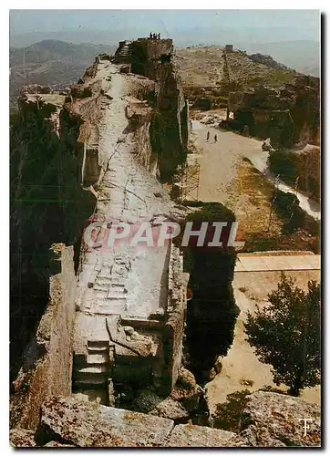 Cartes postales moderne Les Apilles Les Baux en Provence La Tour Sarrasine vue du chateau