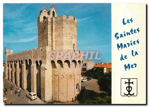 Moderne Karte Les Saintes-Maries-de-la-Mer L'Eglise Fortifiee