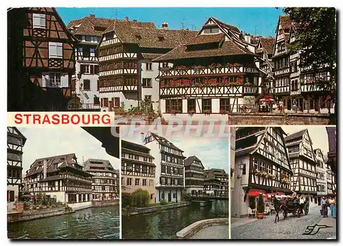 Moderne Karte Strasbourg Quartier de la Petite France