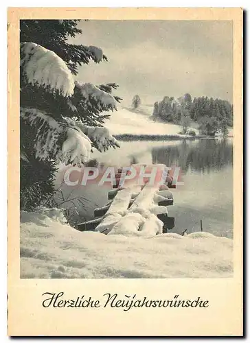 Cartes postales moderne Herzliche Neujahrswuensche
