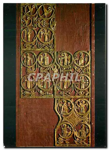 Cartes postales moderne Dom zu Gurk / Kaerten Romanische Tuerreliefs des Westportals (um 1220)