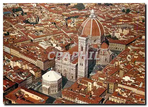 Cartes postales moderne Firenze Aerial view of the Cathedral