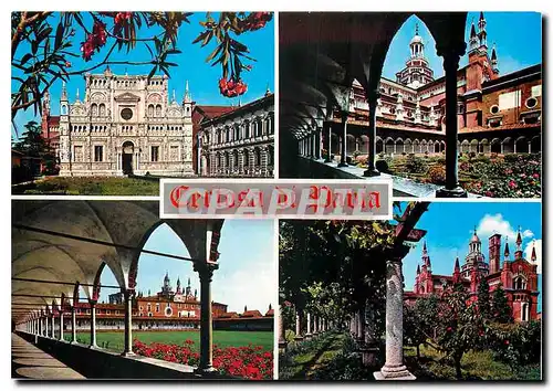 Cartes postales moderne Certosa di Pavia