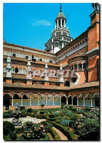 Moderne Karte Certosa di Pavia The small Cloister