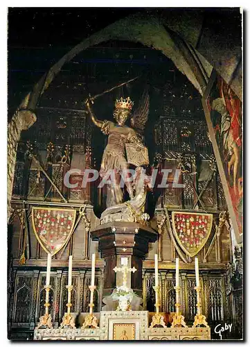 Cartes postales moderne Mont Saint-Michel (Manche) L'archange Saint-Michel