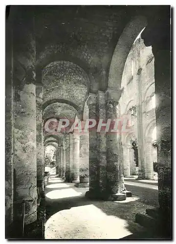 Moderne Karte Jumieges Ruines de l'Abbaye Eglise Notre-Dame