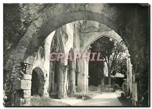 Moderne Karte Jumieges Ruines de l'abbaye Eglise Saint-Pierre