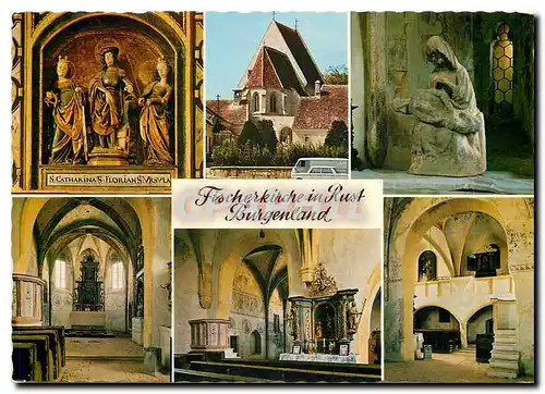 Cartes postales moderne Fischerkirche in Rust Burgenland