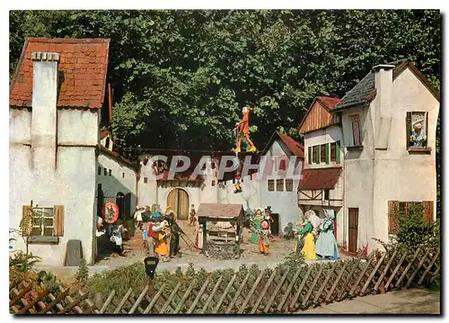 Cartes postales moderne Besuchen Sie bitte den Heimo-Maerchengarten mit Cafe-Terrasse in Jagsthausen