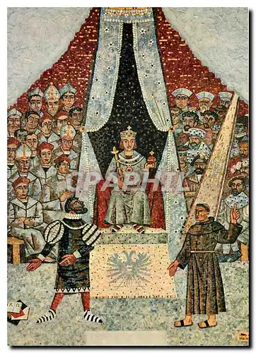 Cartes postales moderne Natursteinmosaik von Walter Eglin