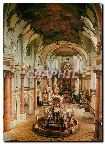 Cartes postales moderne Wallfahrtskirche Vierzehnheiligen Basilika - Gnaden- und Hochaltar