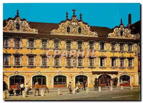 Moderne Karte Wuerzburg Haus zum Falken