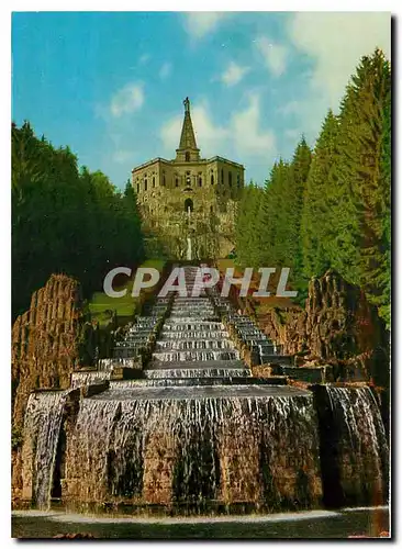 Cartes postales moderne Kassel-Wilhelmshoehe Herkules mit Kaskaden