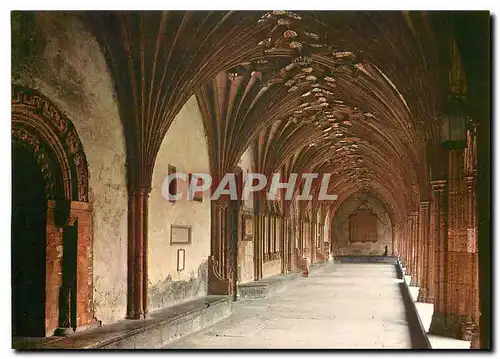 Moderne Karte Canterbury Cathedral the great cloister (early 15th century)