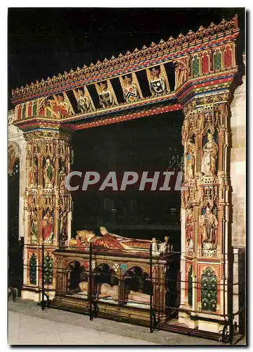 Moderne Karte Canterbury Cathedral Archbishop Chichele's Tomb