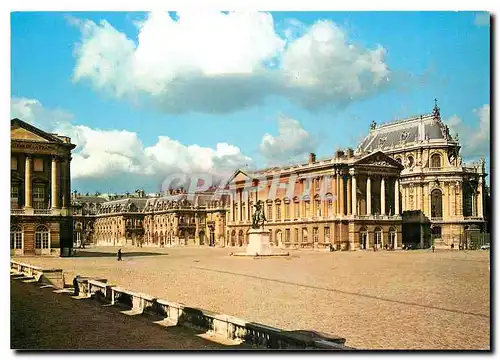 Moderne Karte Versailles Facade du Chateau