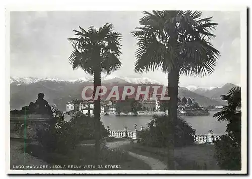 Cartes postales moderne Lago Maggiore - Isola Bella Vista da Stresa