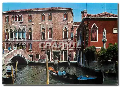 Moderne Karte Venezia Rio con gondola