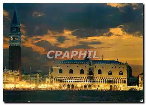 Cartes postales moderne Venezia Coucher de soleil dans le Bassin de S. Marc