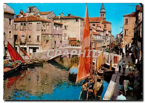 Cartes postales moderne Chioggia Canal Vena