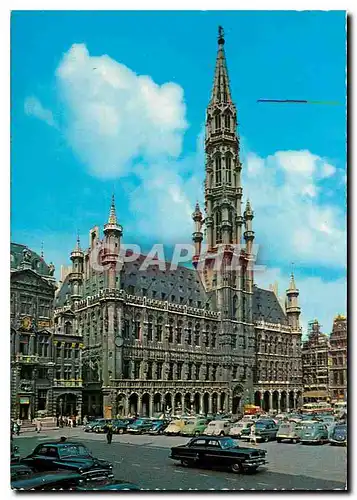 Cartes postales moderne Bruxelles Grand Place l'Hotel de Ville