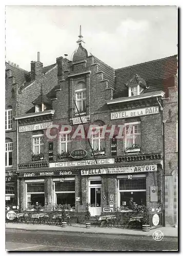 Moderne Karte Hotel de Vrede Diksmuide