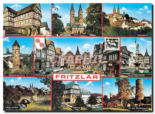 Cartes postales moderne Fritzlar