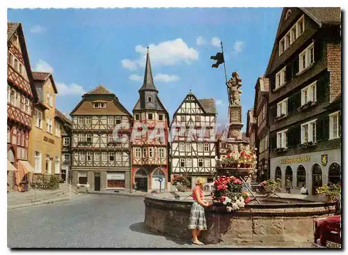 Cartes postales moderne Fritzlar/Hessen Marktplatz