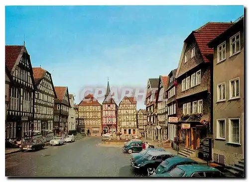 Cartes postales moderne Fritzlar (Eder) Marktplatz