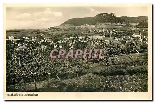 Cartes postales moderne Heubach mit Rosenstein