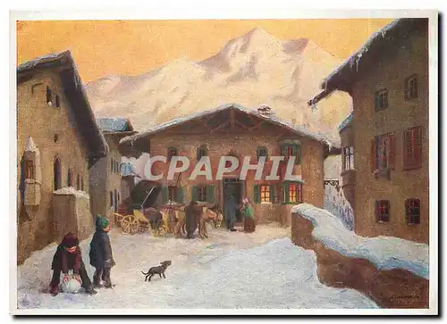 Cartes postales moderne Schoenermark: Neujahrsbesuch