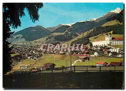 Cartes postales moderne Disentis (Graubuenden) gegen Acletta und Segnas mit dem Piz Ault