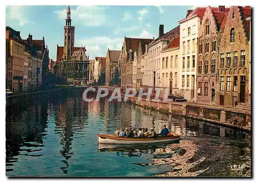 Cartes postales moderne Bruges - Quai du Miroir
