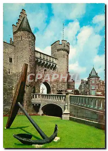 Cartes postales moderne Antwerpen Vieille Forteresse le Steen