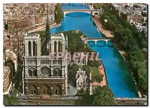 Cartes postales moderne Paris Notre-Dame (facade Ouest)