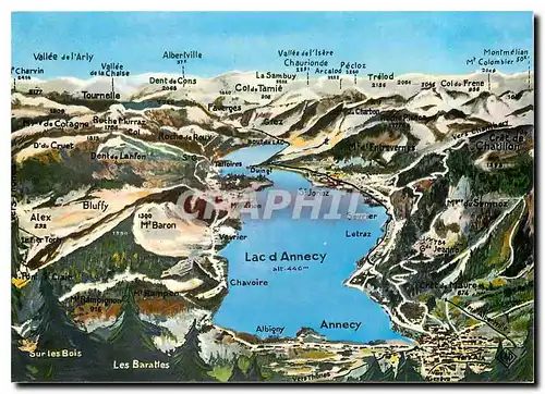 Cartes postales moderne Lac d'Annecy