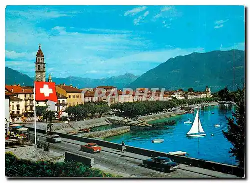 Cartes postales moderne Ascona - Lago Maggiore Panorama