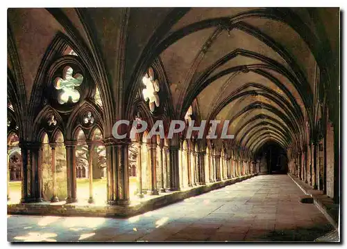 Moderne Karte Salisbury Cathedral The Cloisters Walk
