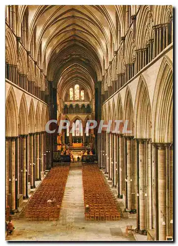 Cartes postales moderne The Nave Salisbury Cathedral