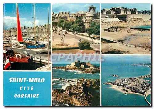 Cartes postales moderne Saint-Malo Cite Corsaire