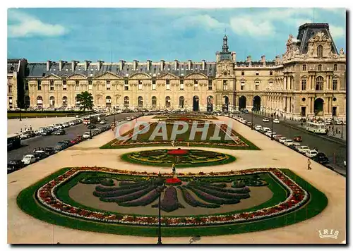 Cartes postales moderne Paris Les Jardins du Louvre et l'aile Nord