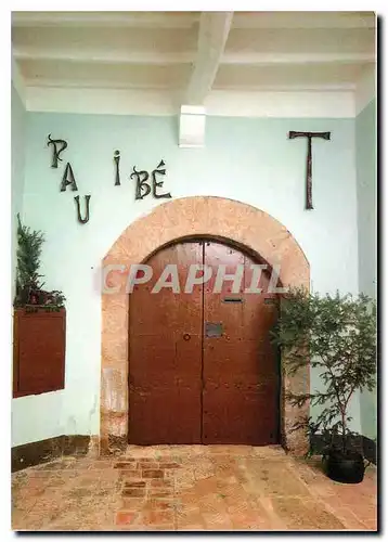 Moderne Karte Couvent de Clarisses Sainte Marie de la Serra - Montblanc Porte d'entree