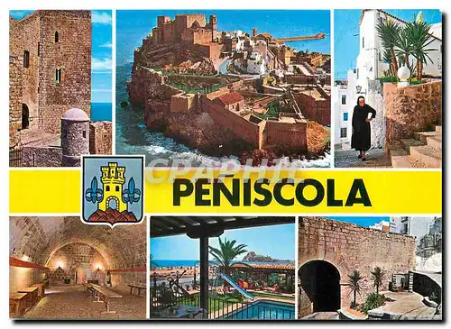 Cartes postales moderne Peniscola Varios aspectos