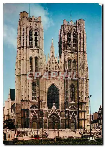 Cartes postales moderne Bruxelles - Cathedrale Saint-Michel