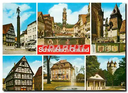 Cartes postales moderne Schwaebisch Gmuend